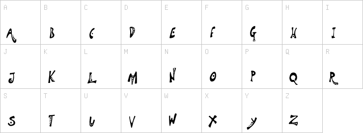 Uppercase characters