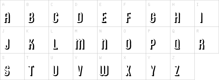 Uppercase characters