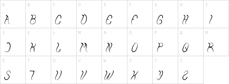 Uppercase characters