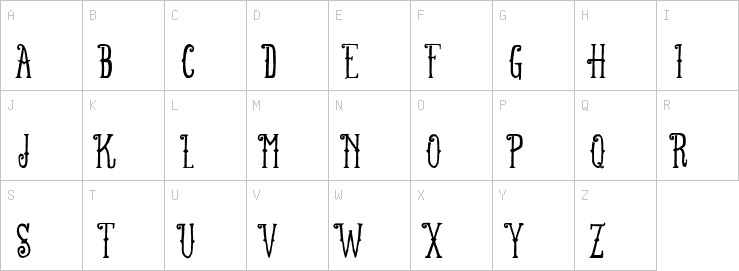 Uppercase characters