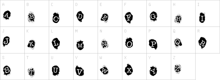 Uppercase characters