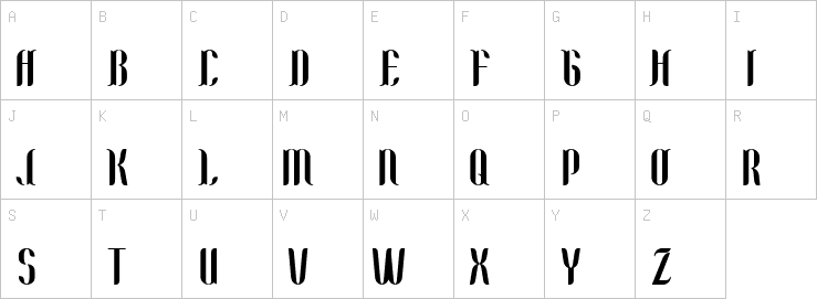 Uppercase characters