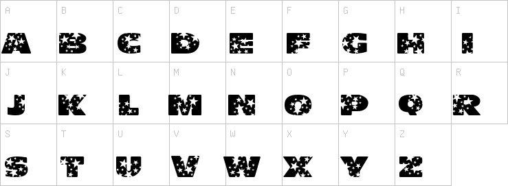 Uppercase characters