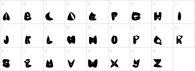 Uppercase characters