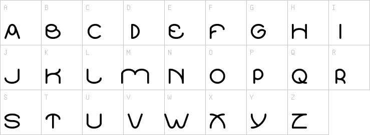 Uppercase characters