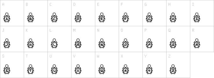 Uppercase characters