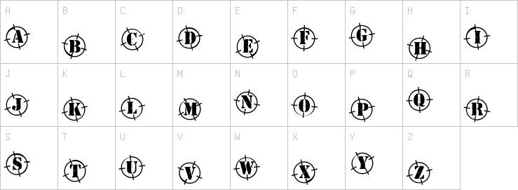 Uppercase characters