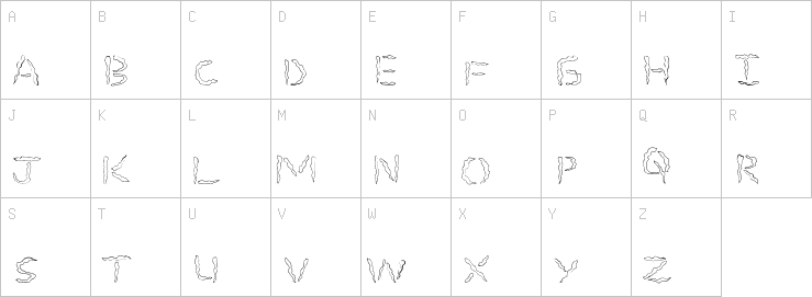 Uppercase characters