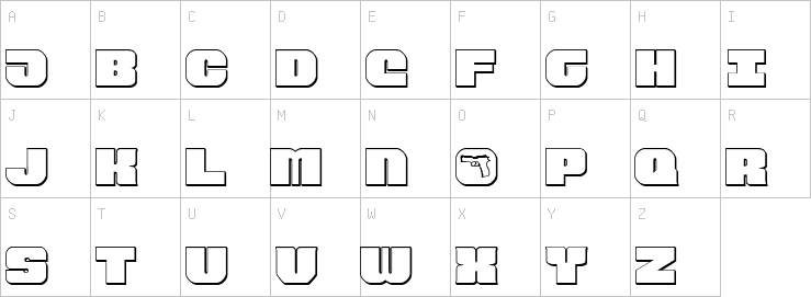 Uppercase characters