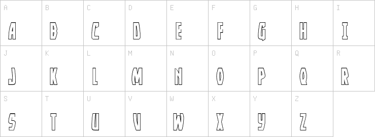 Uppercase characters