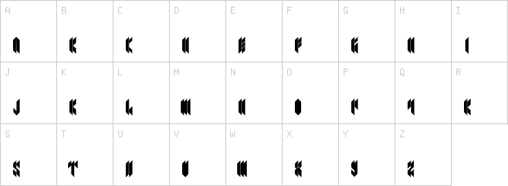 Uppercase characters