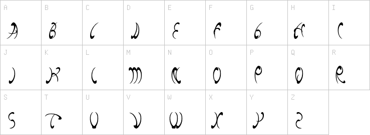 Uppercase characters