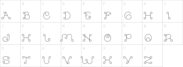 Uppercase characters