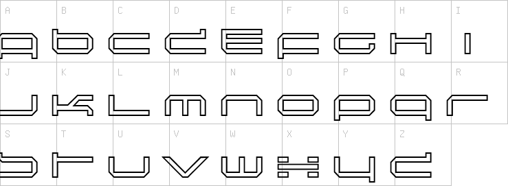 Uppercase characters