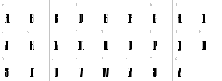 Uppercase characters