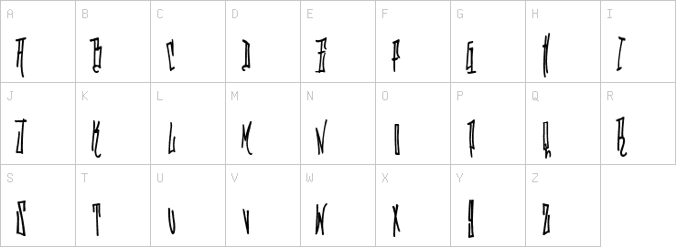 Uppercase characters