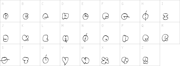 Uppercase characters