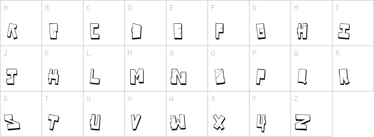 Uppercase characters