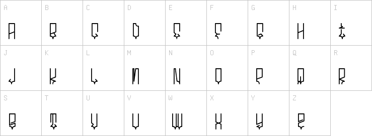 Uppercase characters