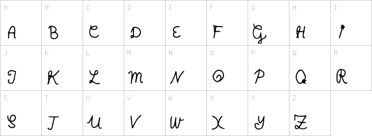 Uppercase characters