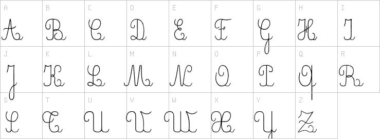 Uppercase characters