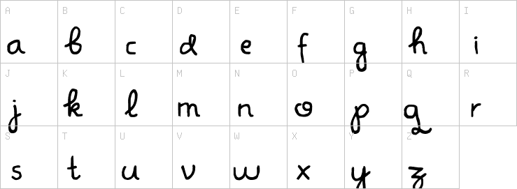 Uppercase characters