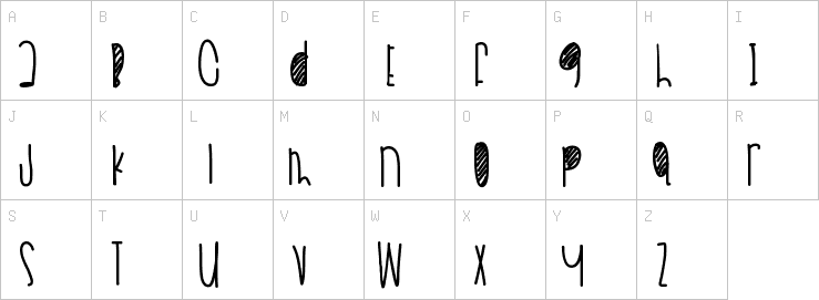 Uppercase characters