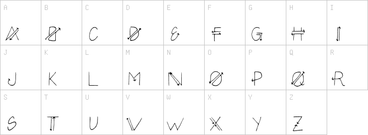 Uppercase characters