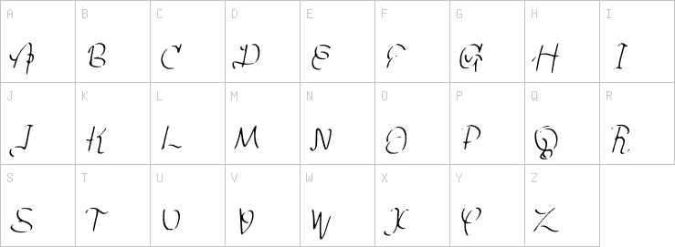 Uppercase characters