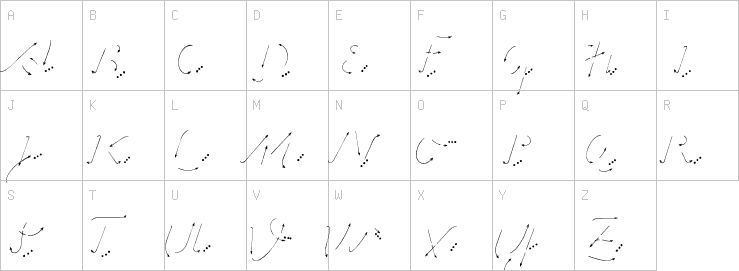 Uppercase characters