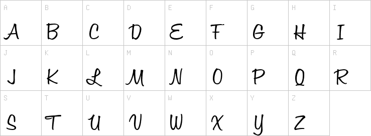 Uppercase characters