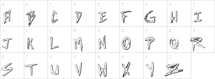 Uppercase characters