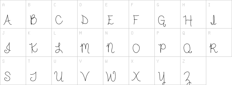 Uppercase characters