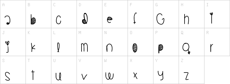 Uppercase characters