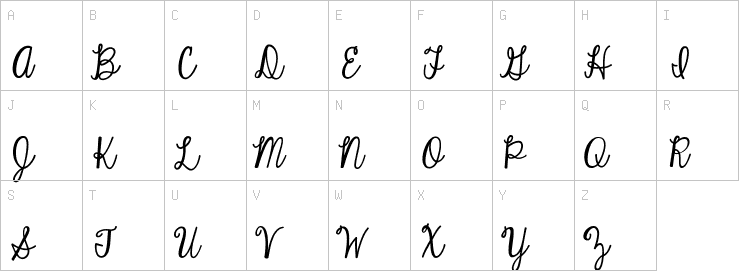 Uppercase characters