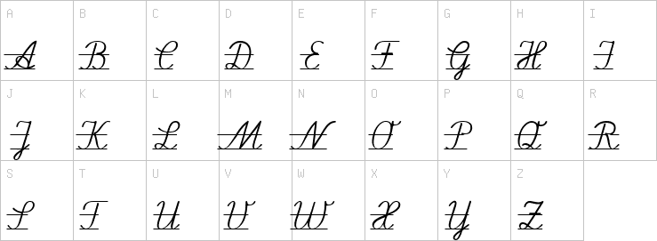 Uppercase characters