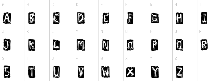 Uppercase characters