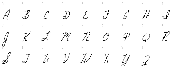 Uppercase characters