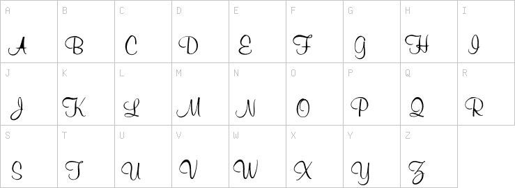 Uppercase characters