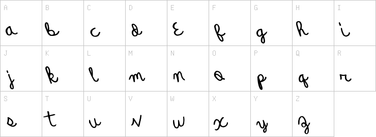 Uppercase characters