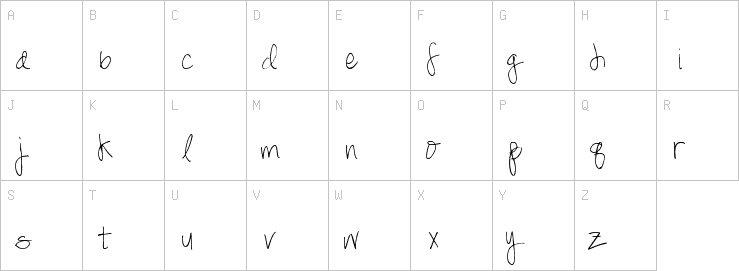 Uppercase characters