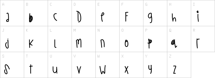 Uppercase characters