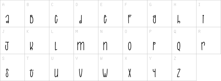 Uppercase characters