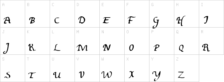 Uppercase characters