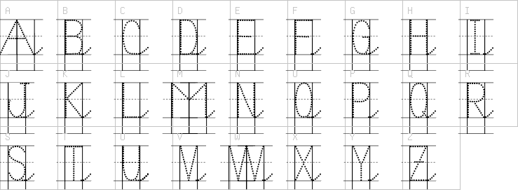 Uppercase characters