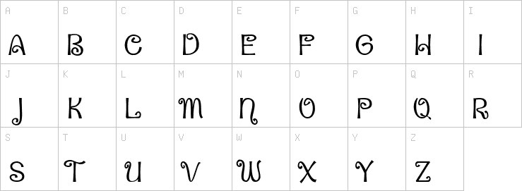 Uppercase characters