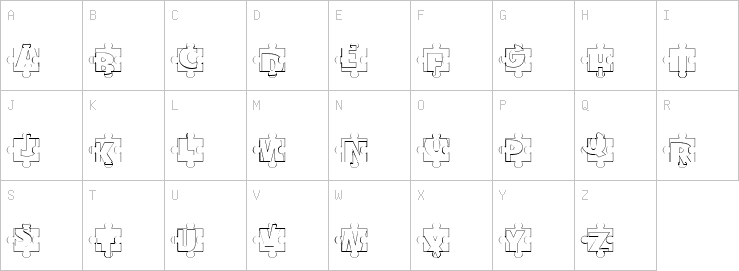 Uppercase characters