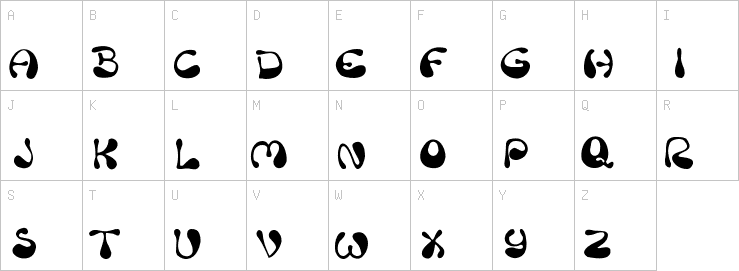 Uppercase characters