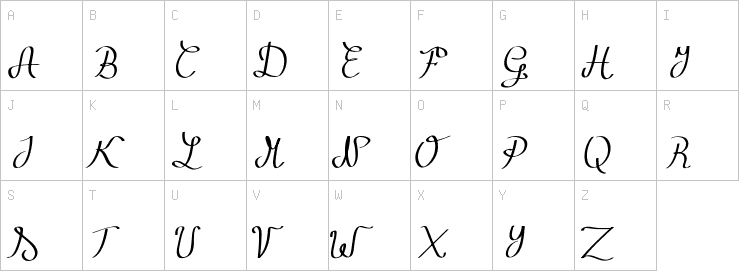 Uppercase characters