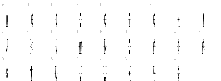 Uppercase characters